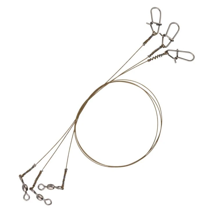 Savage Gear Raw49 Uncoated Trace 20cm 0.27mm 7kg Swivel/Needle Snap 3 1 Savage Gear Raw49 Uncoated Trace 20cm 0.27mm 7kg Swivel/Needle Snap 3