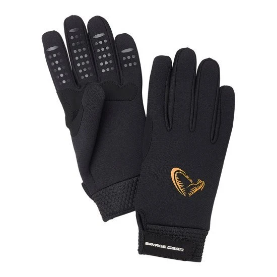 Savage Gear Neoprene Stretch Glove Black 1 Savage Gear Neoprene Stretch Glove Black