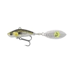 Savage Gear 3D Sticklebait Tailspin 6,5cm 9g Sinkend Schwarz Silber