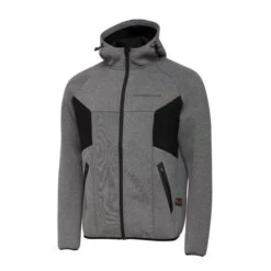Savage Gear Tec-Foam Zip Hoodie Dunkelgrau Melange
